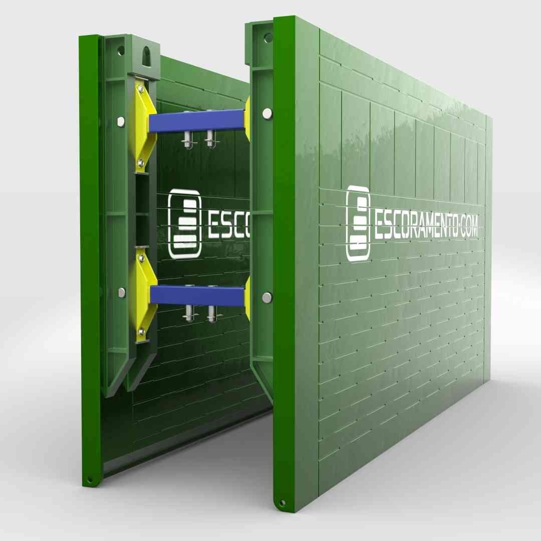 Blindagem EuroBox Light 0,7 a 0,9m Largura, ex works Itajaí/SC