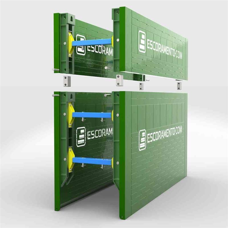 Blindagem EuroBox Light 0,9 a 1,1m Largura + 1 Extensor, ex works Itajaí/SC